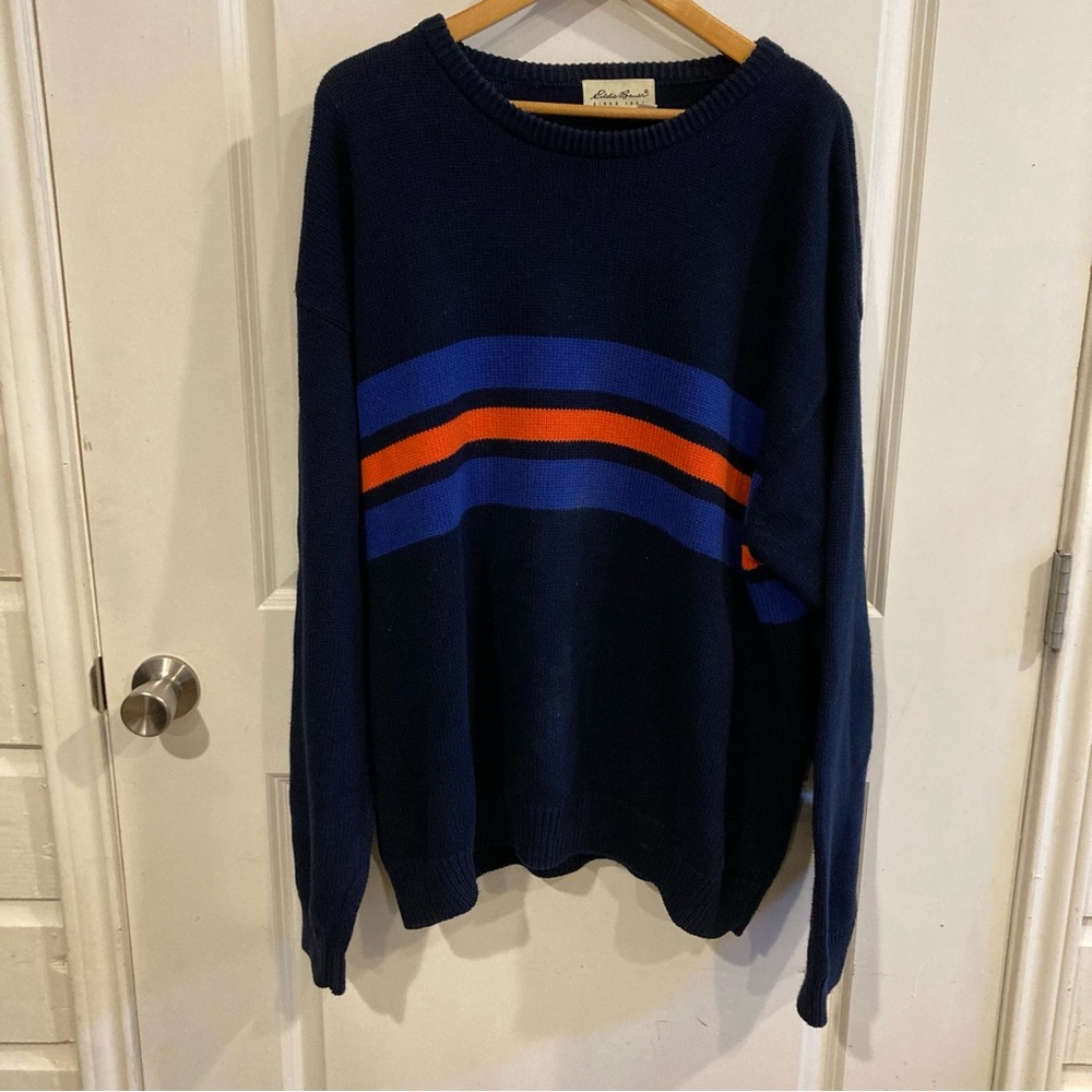 Waffle Knit Fisherman's Sweater‎ Men's 2XL Eddie Bauer